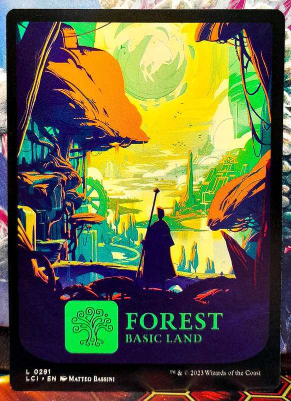 Magic the Gathering - Forest Basic Land (0291) - THE LOST CAVERNS OF IXALAN