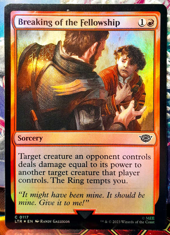 Magic the Gathering - Breaking of the Fellowship LTR 0117 - FOIL - Lord of the Rings - NM