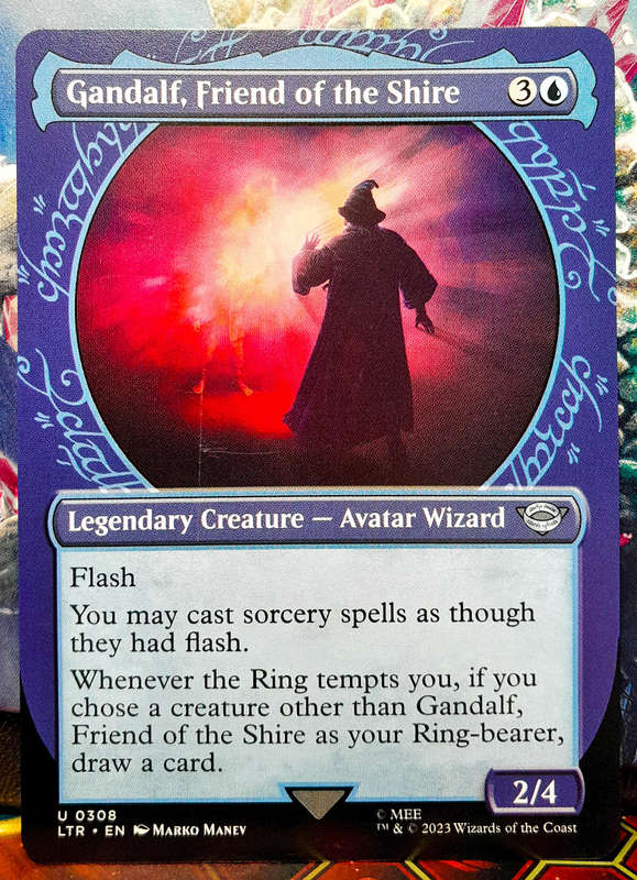 Magic the Gathering - Gandalf,, Friend of the Shire LTR 0308 - Lord of the Rings - NM