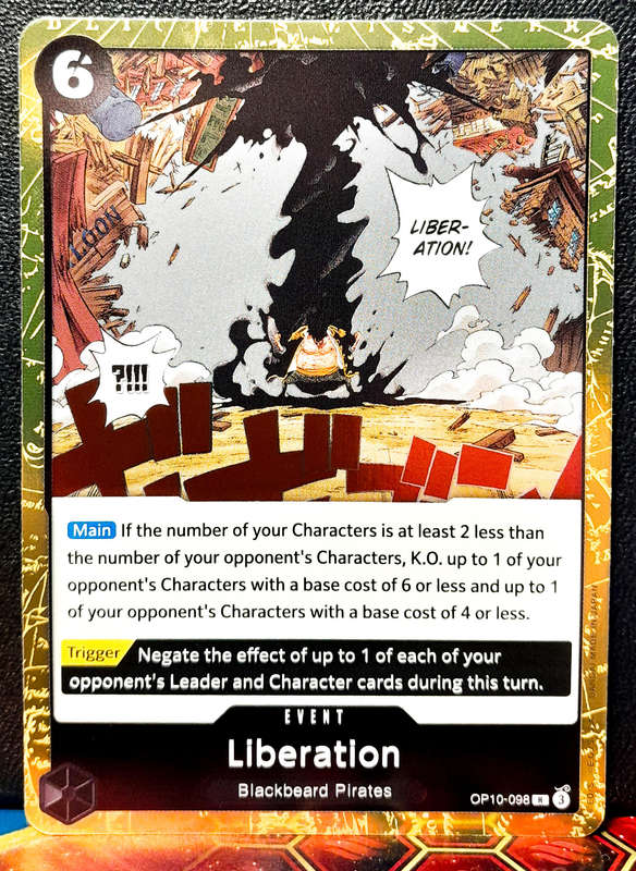 One Piece Trading Card Game - Liberation OP10-098 - RARE - Holofoil - NM