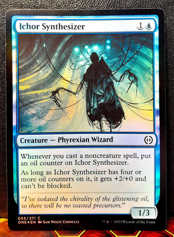 Magic the Gathering - Ichor Synthesizer ONE 055/271 - FOIL - Phyrexia: All will be One - NM