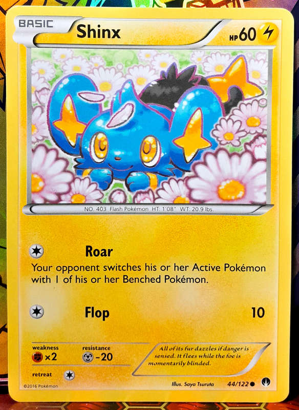 Pokemon Card - Shinx 44/122 - Common - XY Breakpoint - NM
