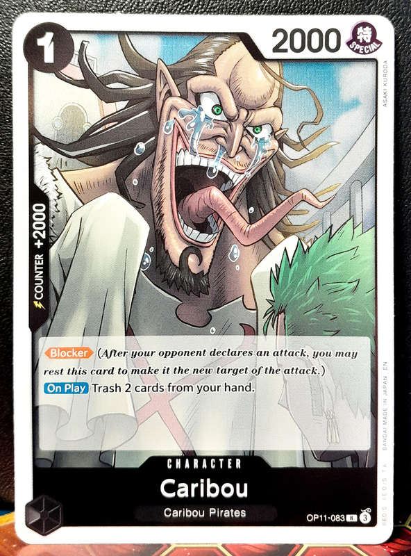 One Piece Trading Card Game - Caribou OP11-083 - FOIL RARE  - NM