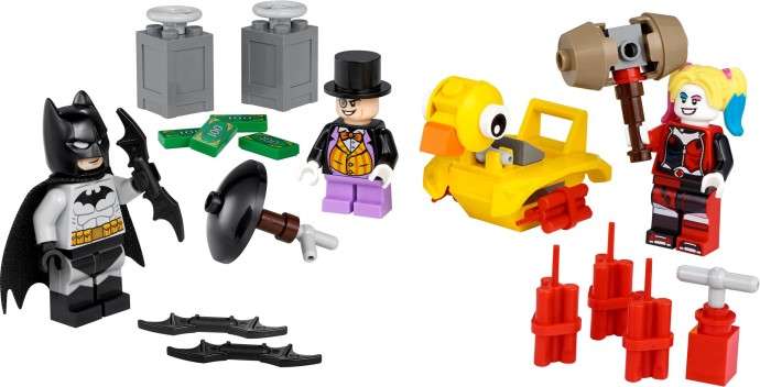 Lego DC Batman 40453 - Blister pack - Batman VS Penguin and Harley Quinn - Retired Set