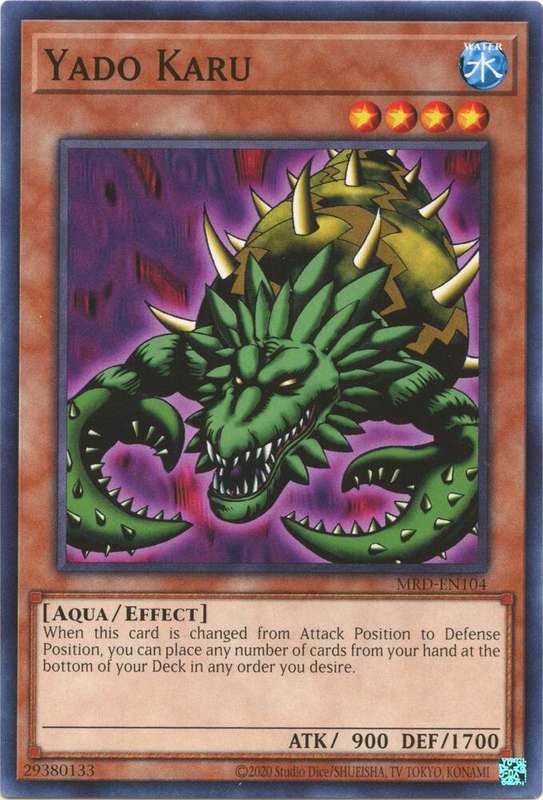 Yu-Gi-Oh! Card - Yado Karu - MRD-EN104  - NM