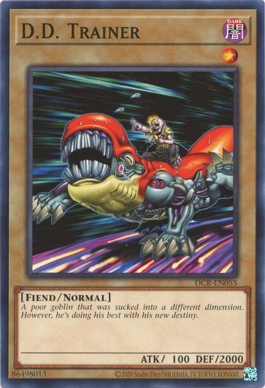 Yu-Gi-Oh! Card - D.D. Trainer - DCR-EN055 - NM