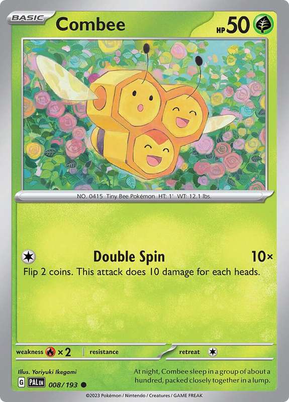 Pokemon Card - Combee 008/193 - Common - Paldea Evolved NM