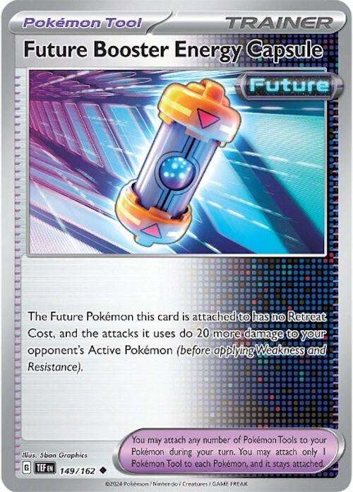 Pokemon Card - Future Booster Enegry Capsule 149/162 - Tool Trainer - Temporal Forces NM