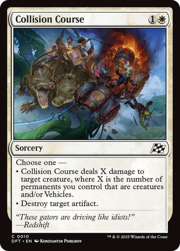 Magic the Gathering - Collision Course DFT0010 - Common -  Aetherdrift  - NM