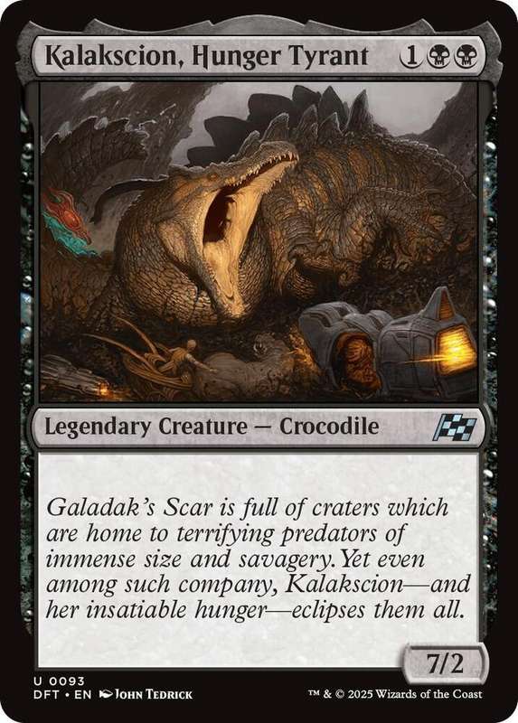 Magic the Gathering - Kalakscion, Hunger Tyrant DFT0093 - Uncommon -  Aetherdrift  - NM