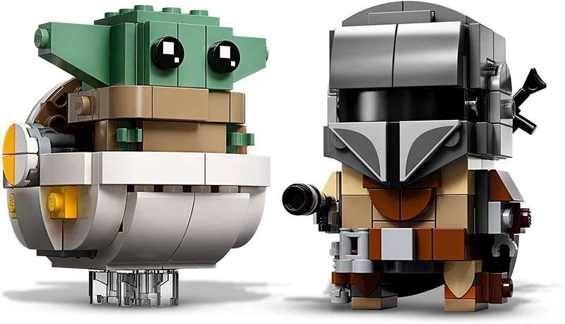 Lego Brickheadz 75317 - Star Wars - Mandalorian & Child (Retired Set)