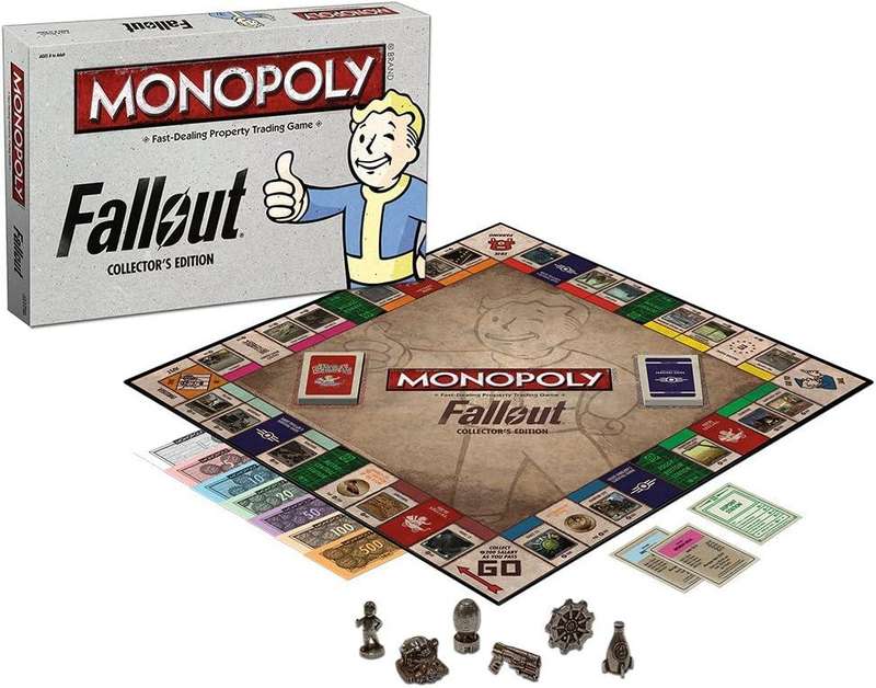 Monopoly: Fallout Collectors Edition - Fallout Themed board game. RARE!!