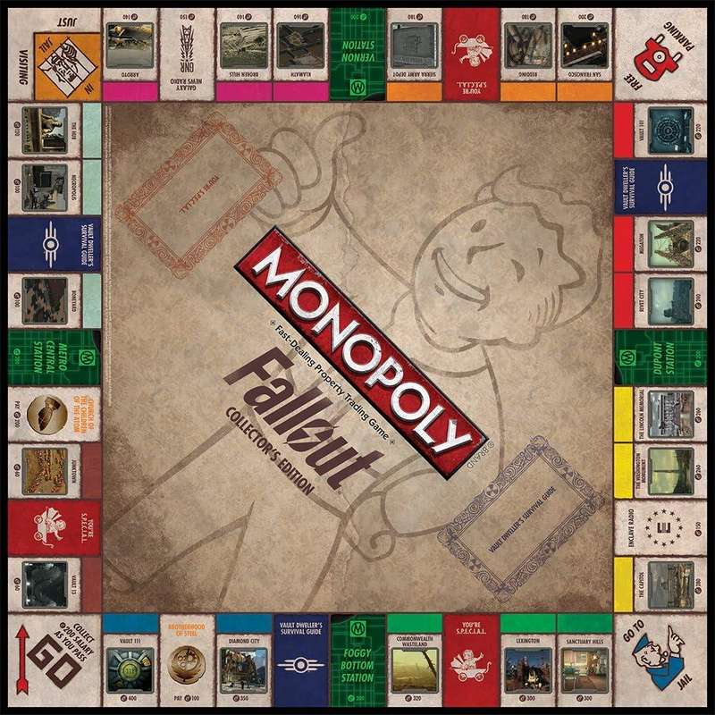 Monopoly: Fallout Collectors Edition - Fallout Themed board game. RARE!!