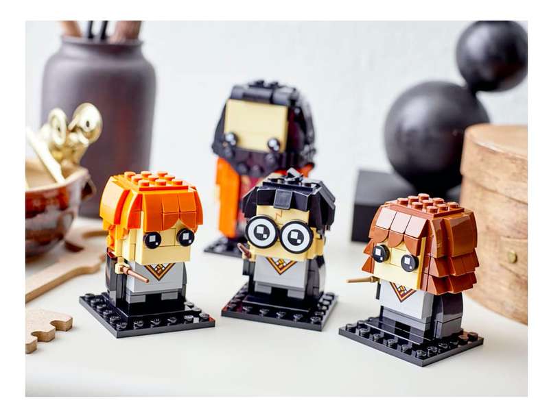 LEGO 40495 - BrickHeadz - Harry Potter - Harry, Hermione, Ron & Hagrid (Retired Set)