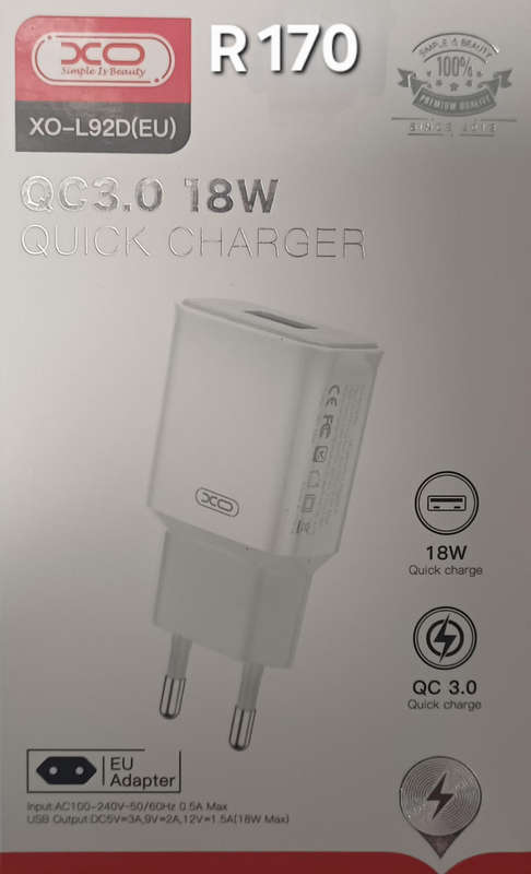 DCO - 18W Plug Charger