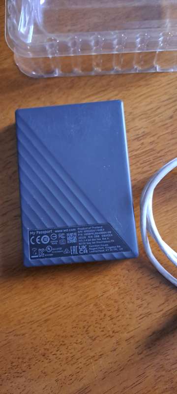 Western Digital 4TB My Passport Portable Hard Drive Black