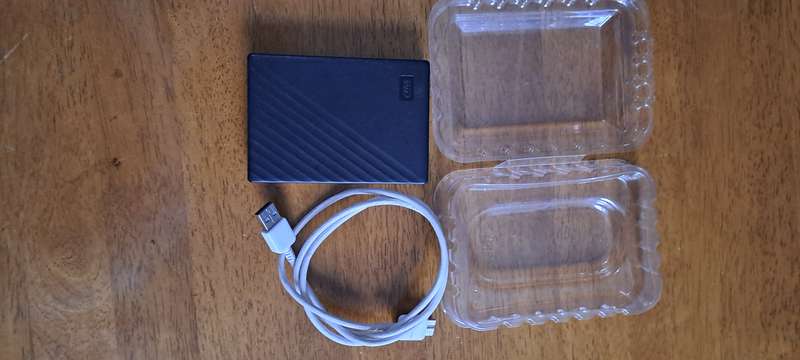 Western Digital 4TB My Passport Portable Hard Drive Black