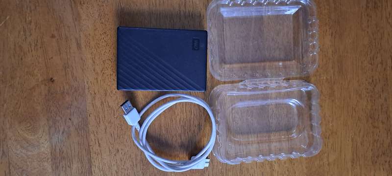 Western Digital 4TB My Passport Portable Hard Drive Black