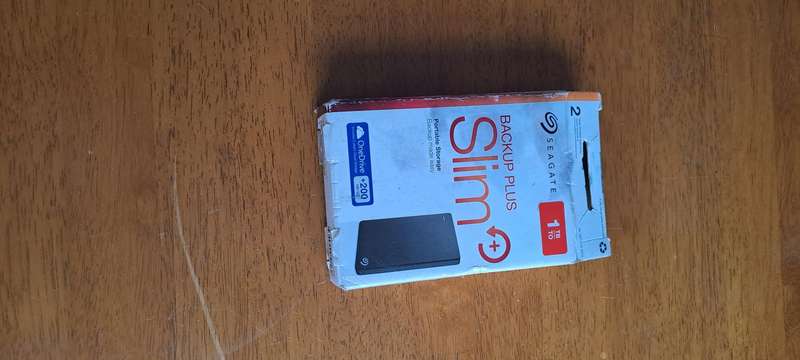 Seagate 1TB Portable Hard Drive