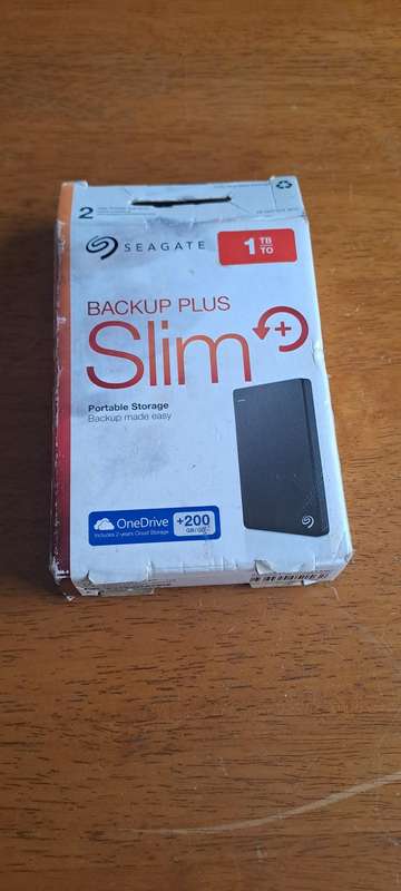Seagate 1TB Portable Hard Drive