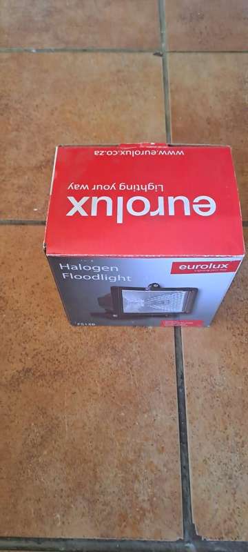 Eurolux - Halogen - 150w - Floodlight - Black (FS13B0