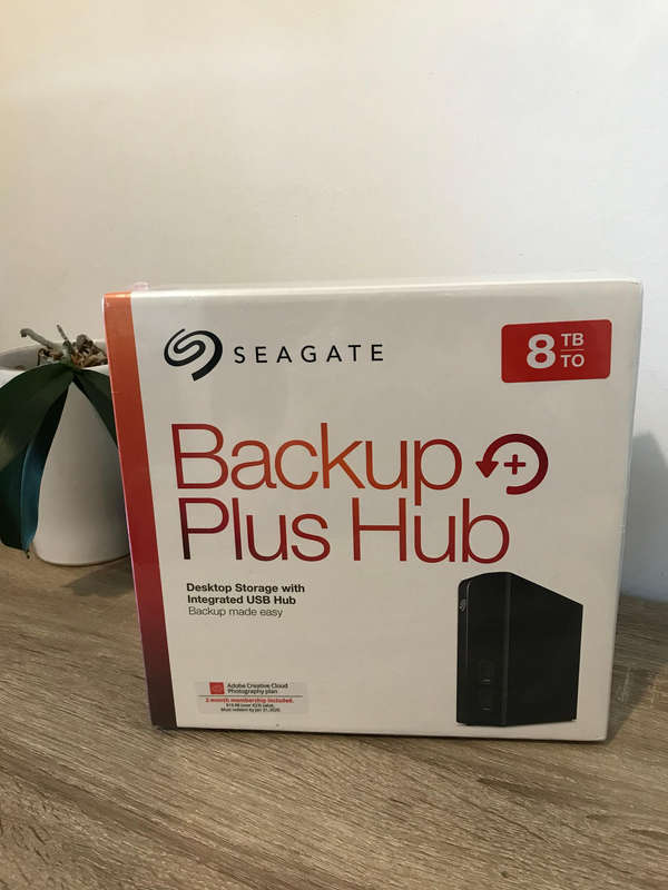 Seagate Backup Plus Hub - External Hard Drive 8TB