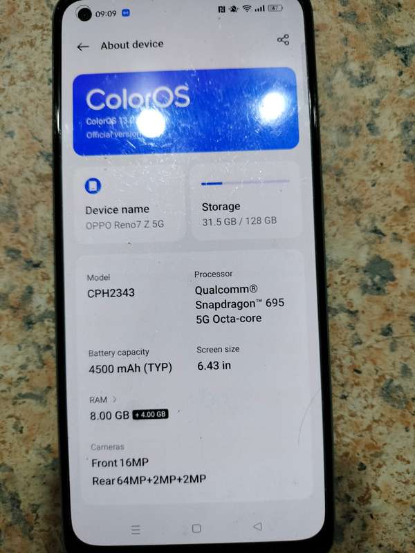 Opp Reno 7 128Gb Dual Sim