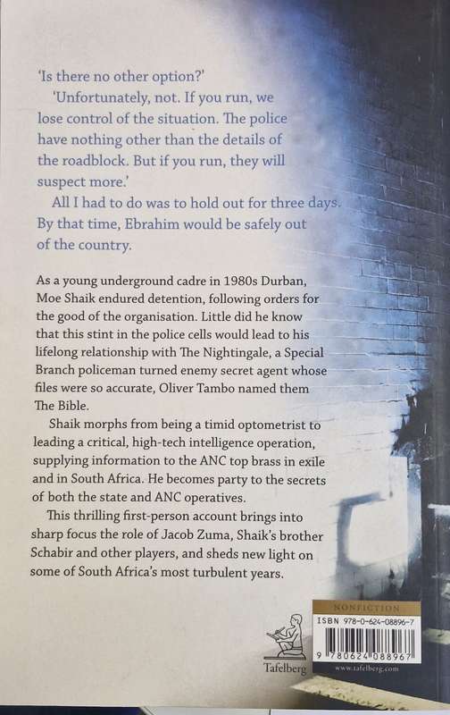 The ANC spy Bible - surviving across enemy lines by Moe Shaik
