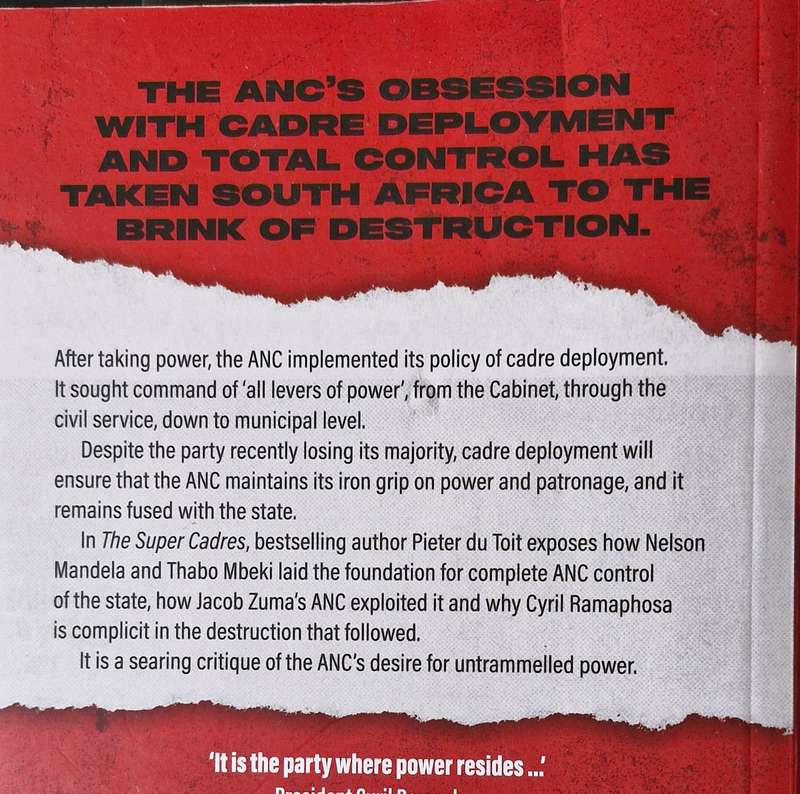 The Super Cadres - ANC misrule in the age of deployment by Pieter du Toit