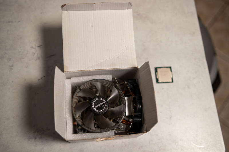 Intel Celeron G4930 + Antec A30 Cooler