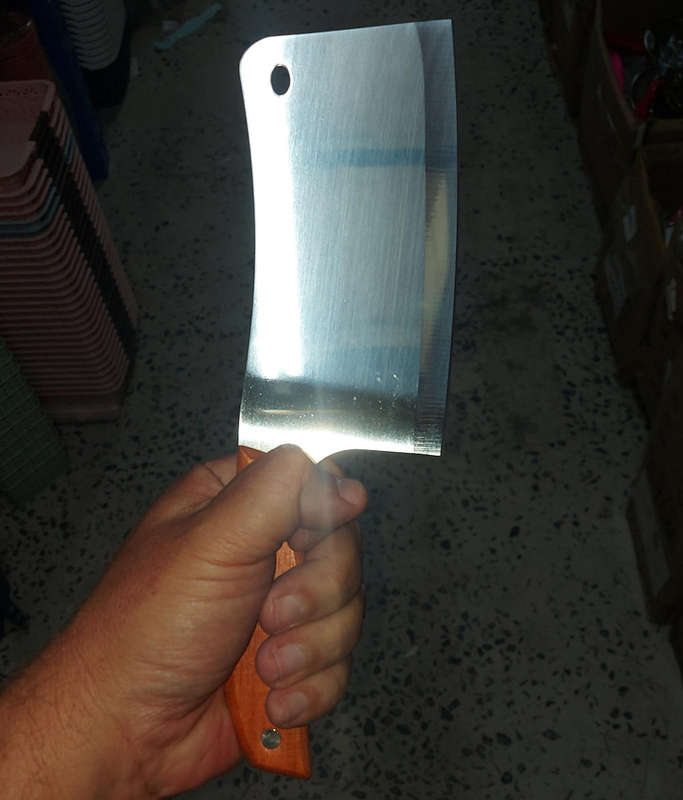 Heavy Duty Cleaver Chopper Kitchen Farm Knife