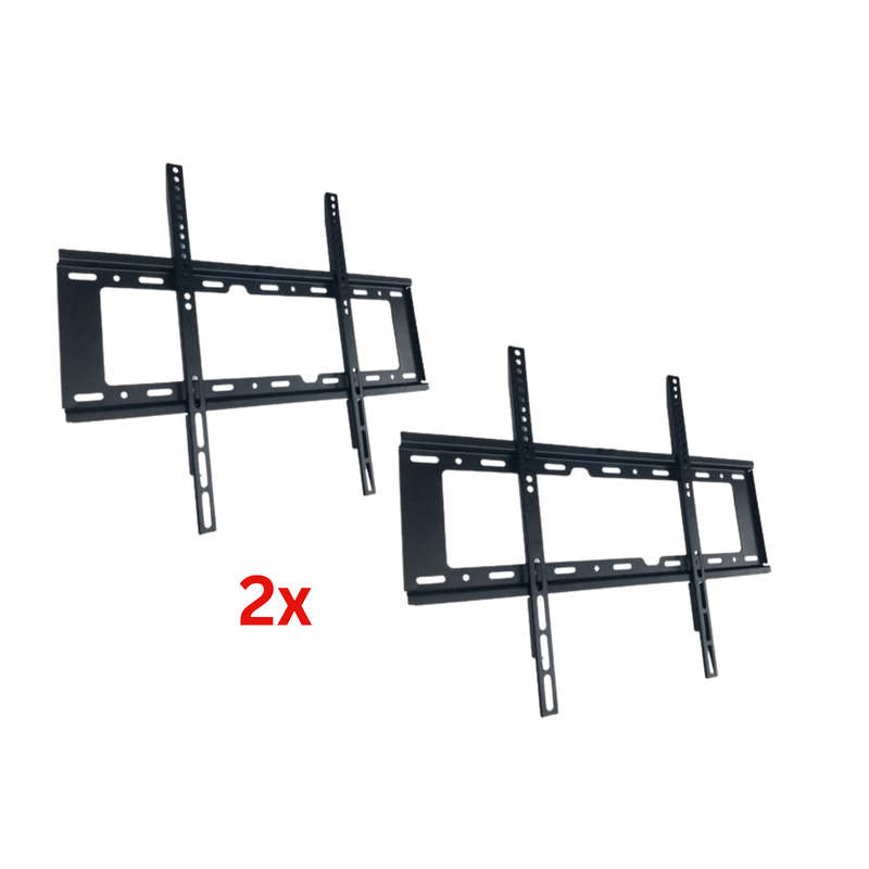 LED LCD TV Wall Mount Bracket for 40"-80" TVs - ( 2  Pack)