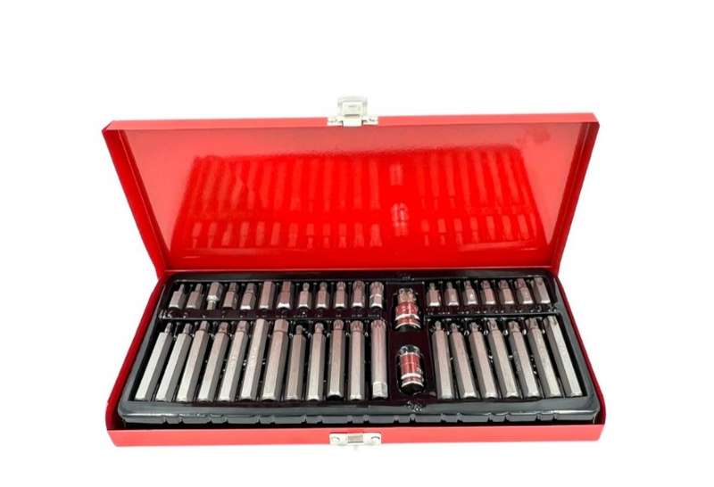 40 Piece Hex and Spline Bit Set