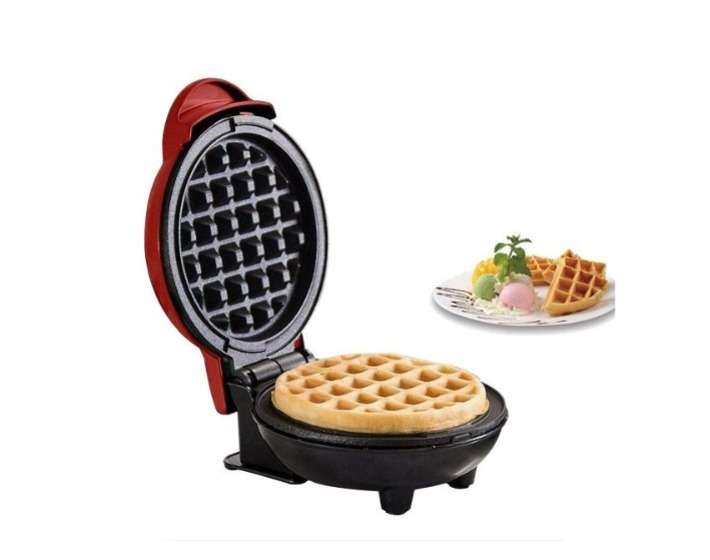 Mini Electric Waffle Maker Non-Stick 350W