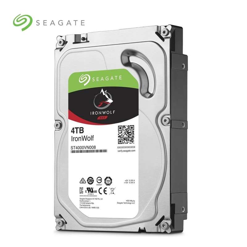 SEAGATE IronWolf 4TB NAS Hard Drive (ST4000VN008)