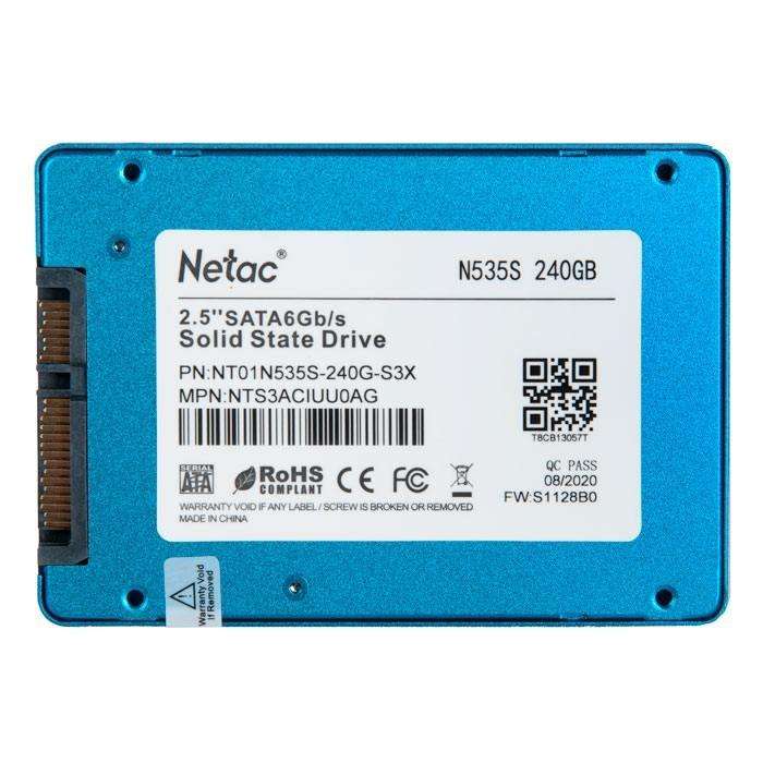 Netac N535S 240GB 2.5-inch SATAIII SSD