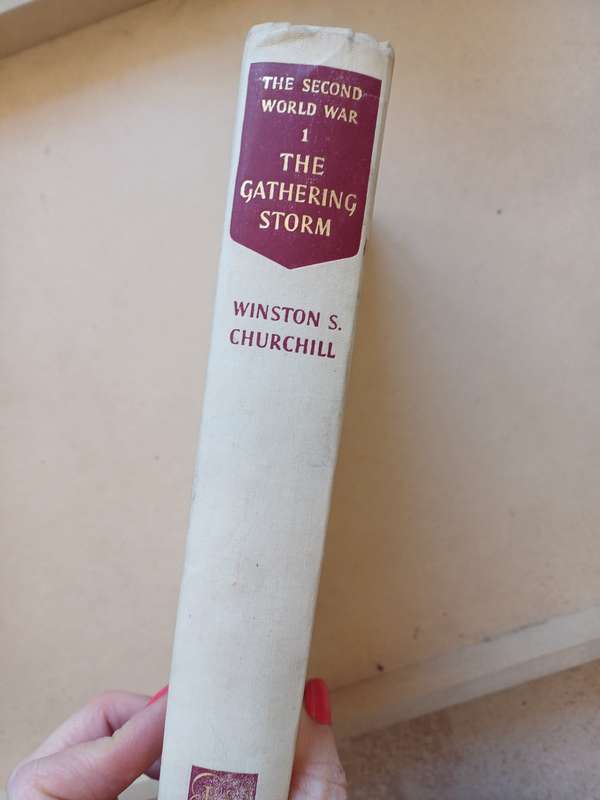 The Gathering Storm (The Second World War) 1950 reprint by Winston S. Churchill