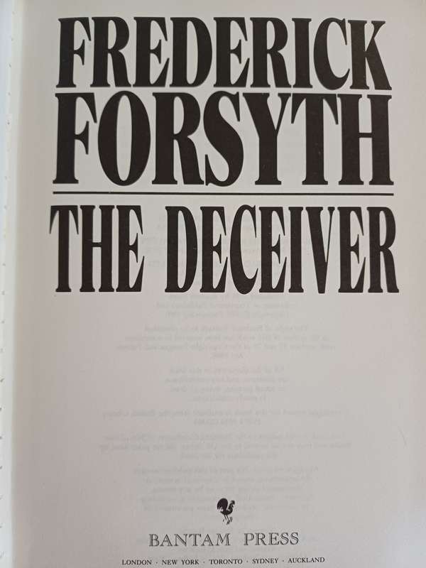 The Deceiver by Frederick Forsyth