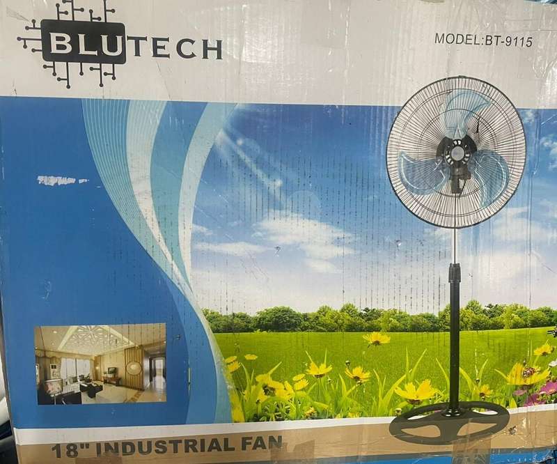 BLUTECH 18" Industrial Fan (Model BT-9115) - Liquidation Auction