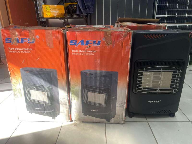 SAFY Roll-About Gas Heaters  Clearance Sale! (Untested Units  As Is)