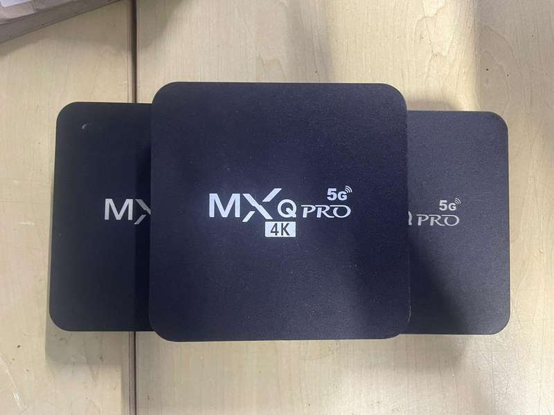 MXQ Pro 4K TV Boxes Only  No Cables or Chargers  Sold As-Is (ONE BID FOR 3 )