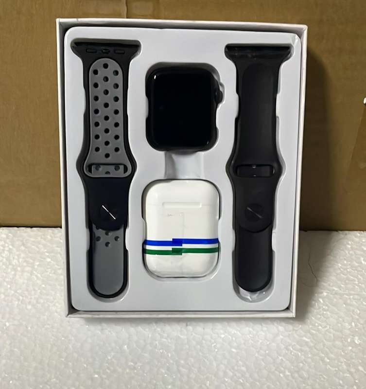 Untested W26 Pro Max Smartwatch Series 8 with Earbuds & Free Strap