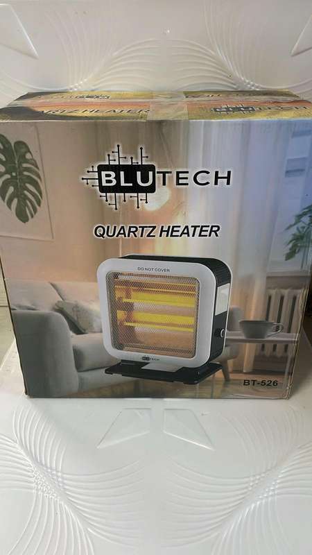  Brand New BluTech Quartz Heater BT-526  Powerful, Compact & Reliable! 