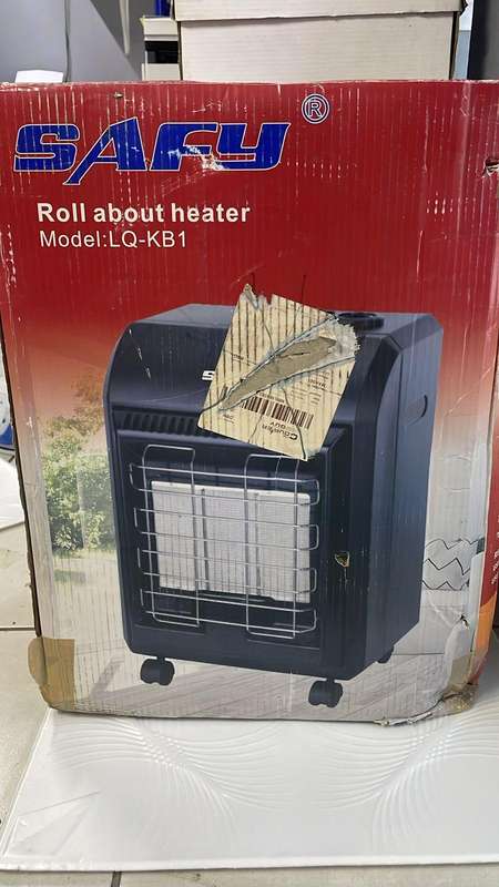  Safy Roll About Gas Heater  Model LQ-KB1  Liquidation Stock, Untested! 
