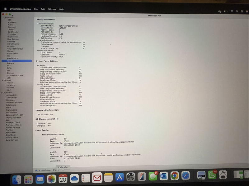 Apple MacBook Air 15 M3 8 Core CPU 10 Core GPU 256GB SSD