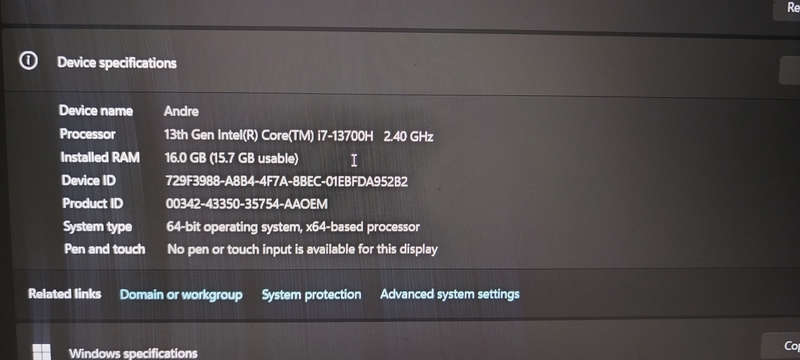 Acer Nitro V16 An16-51