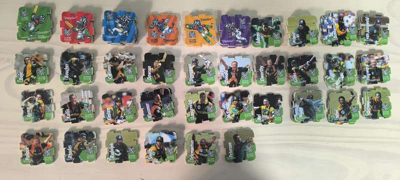 Cricket Tazos - only selling as bundle