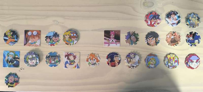 BeyBlade Tazos - selling as bundle only