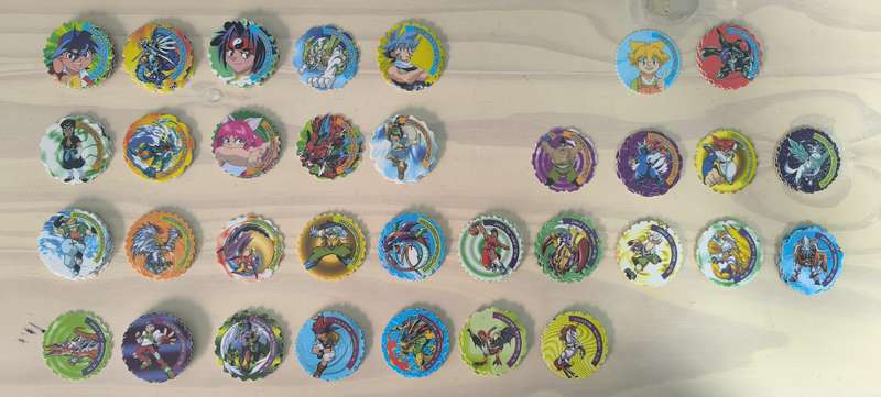 BeyBlade Tazos - selling as bundle only
