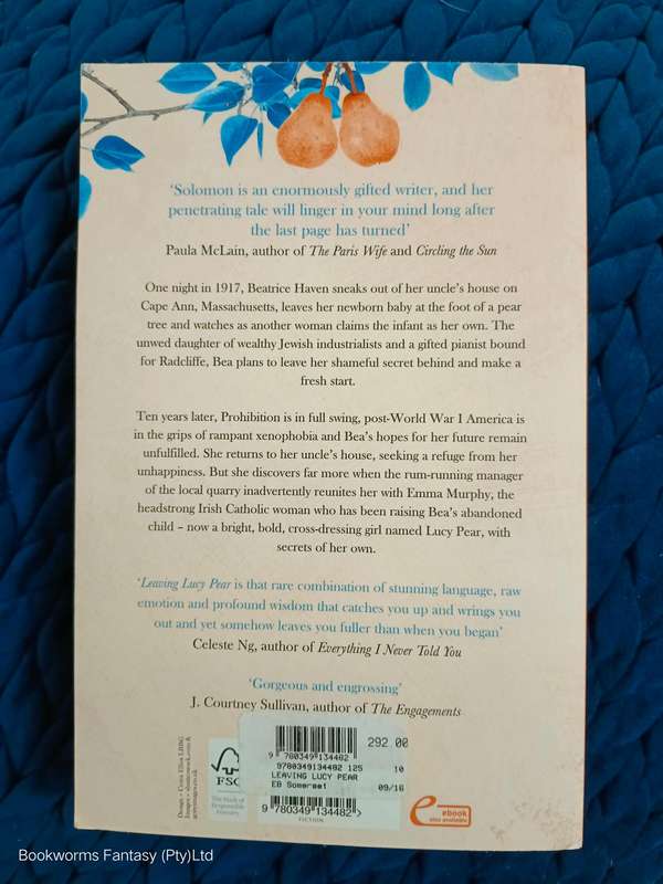 Leaving Lucy Pear by Anna Solomon